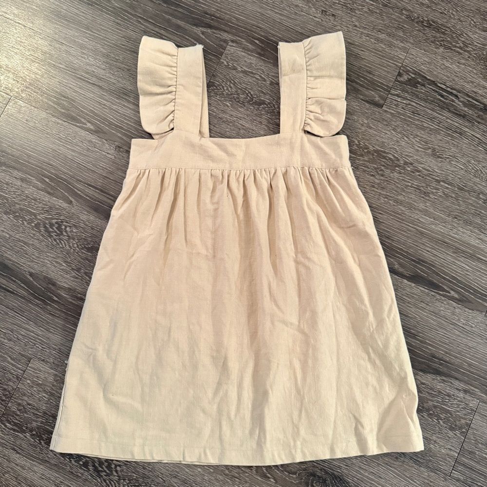Pomander Place Sandstone Hazel Flutter Sleeve Dress